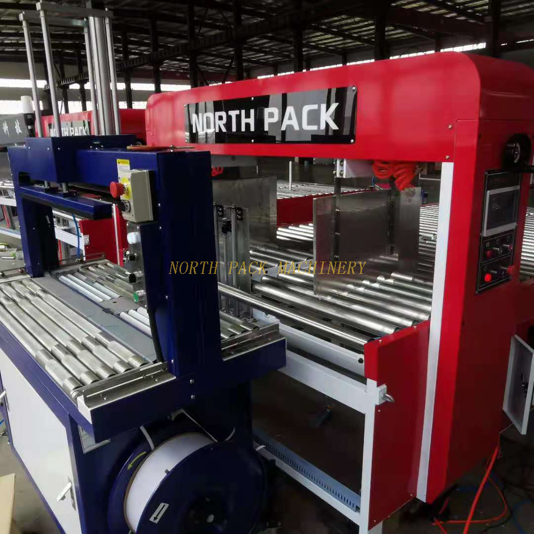 What is the function of automatic PP belt strapper bundling box packing machine?