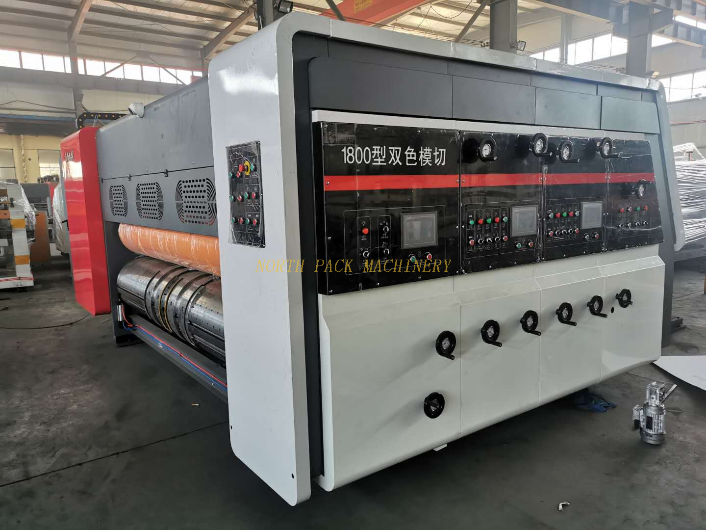 Corrugation Cardboard Packaging Machinery Flexo Printer Slotter Die Cutter Carton Box Machine