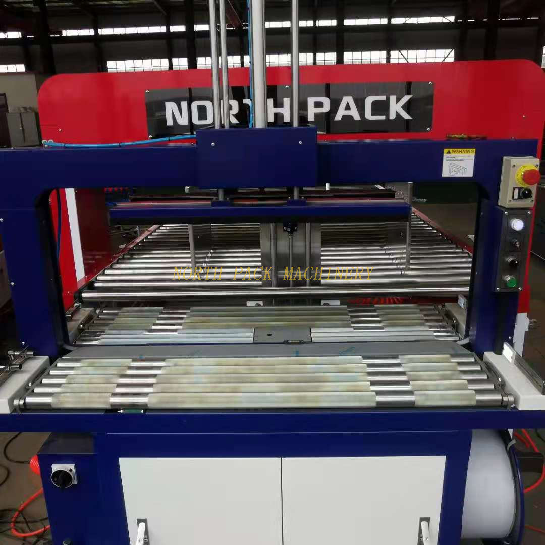 Corrugated Cardboard Carton Automatic PP Belt Strapping Bundling Box Packing Machine